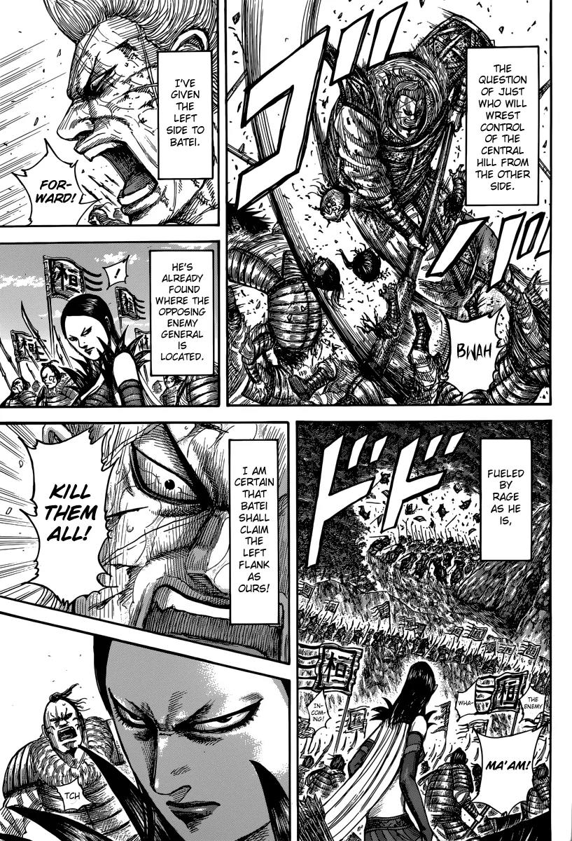 Kingdom manga, chapter 474, page 9 of 20