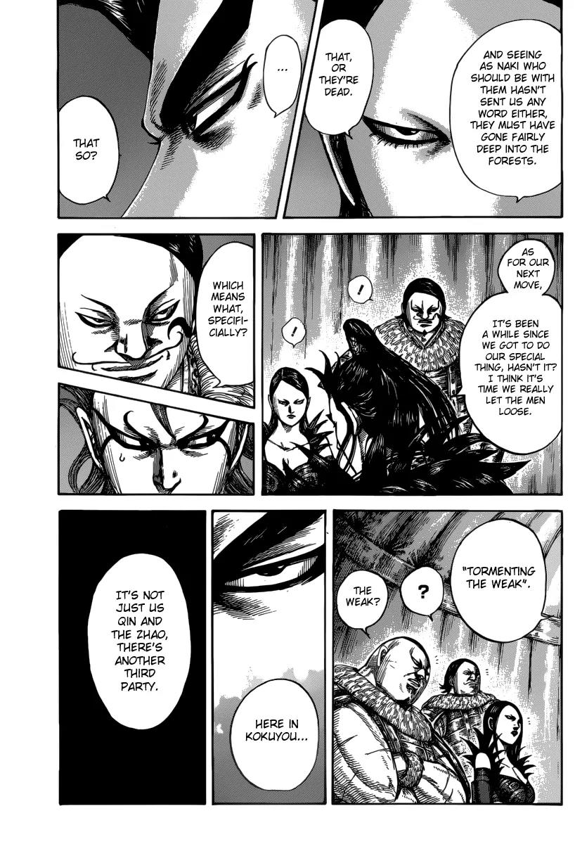 Kingdom manga, chapter 475, page 10 of 21