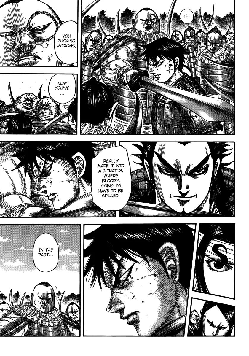 Kingdom Chapter 477 page 15 - Chapter 477: Outroar of Pride