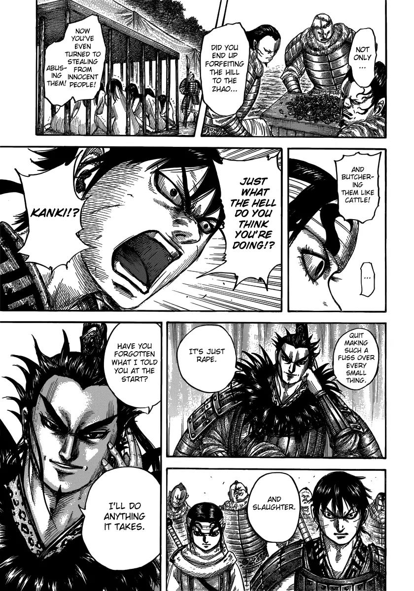 Kingdom Chapter 477 page 7 - Chapter 477: Outroar of Pride
