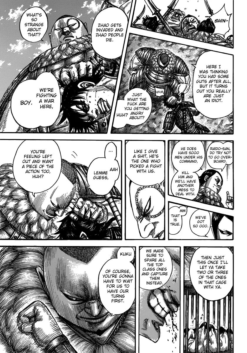 Kingdom Chapter 477 page 9 - Chapter 477: Outroar of Pride