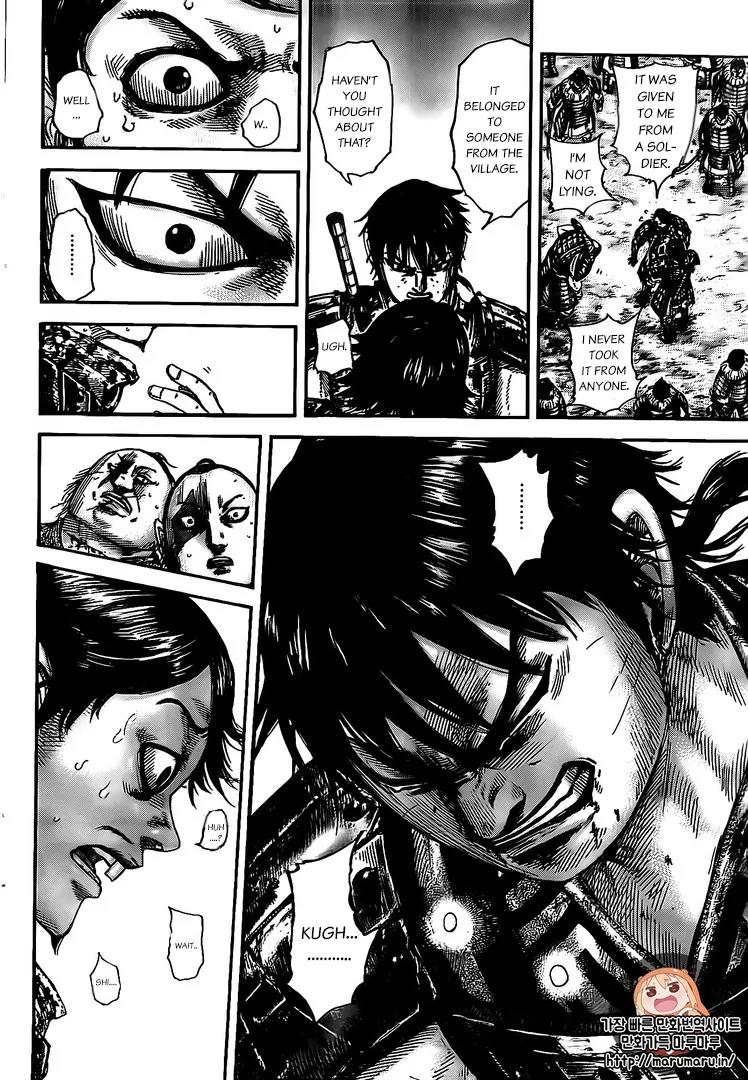 Kingdom manga, chapter 478, page 16 of 18