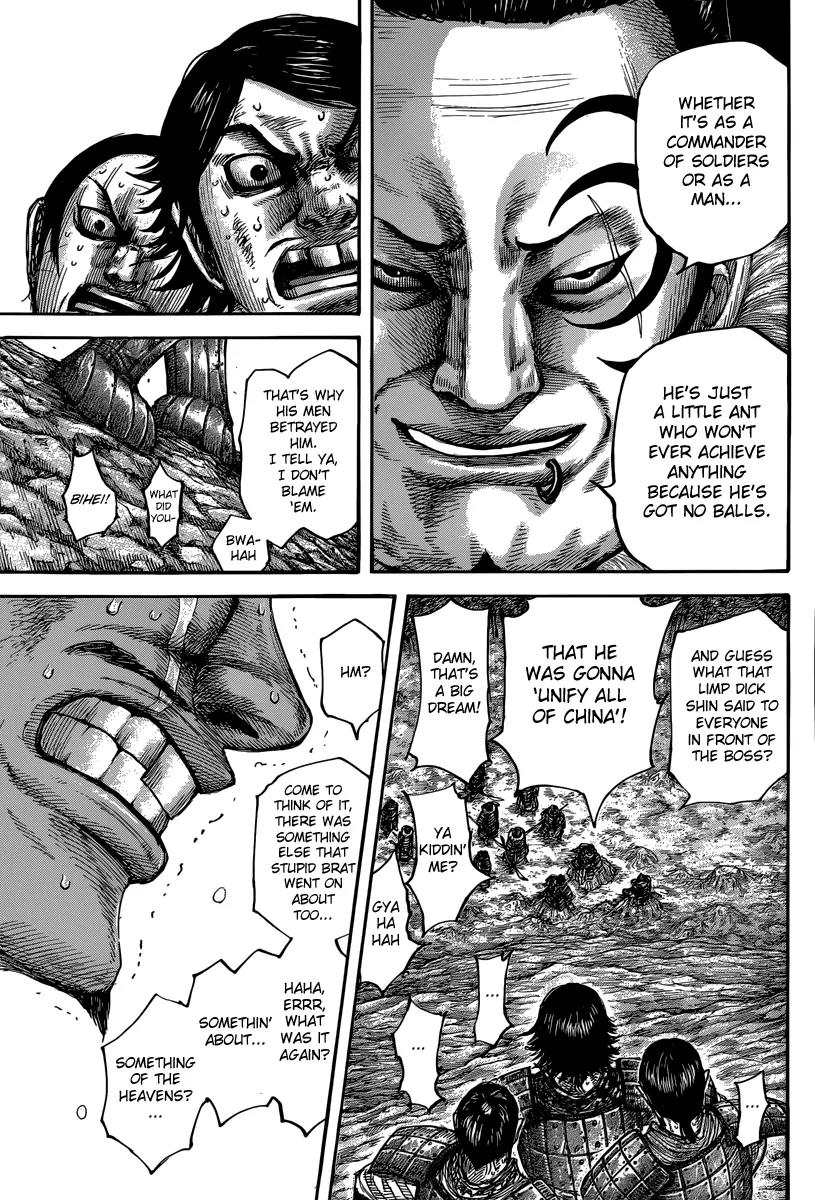Kingdom manga, chapter 479, page 13 of 20