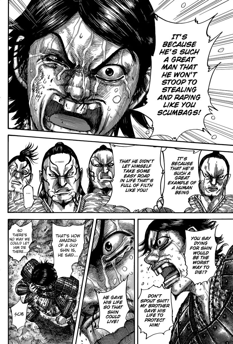 Kingdom manga, chapter 479, page 16 of 20