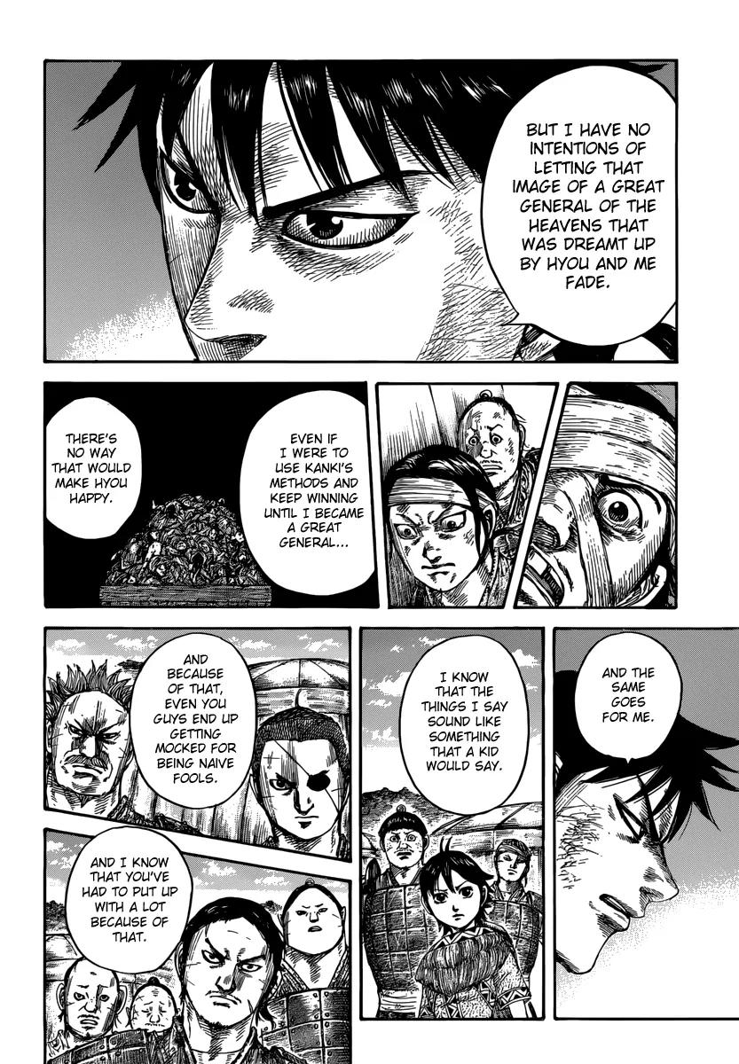 Kingdom Chapter 480 page 12 - Chapter 480: Bihei & The Hi Shin Unit