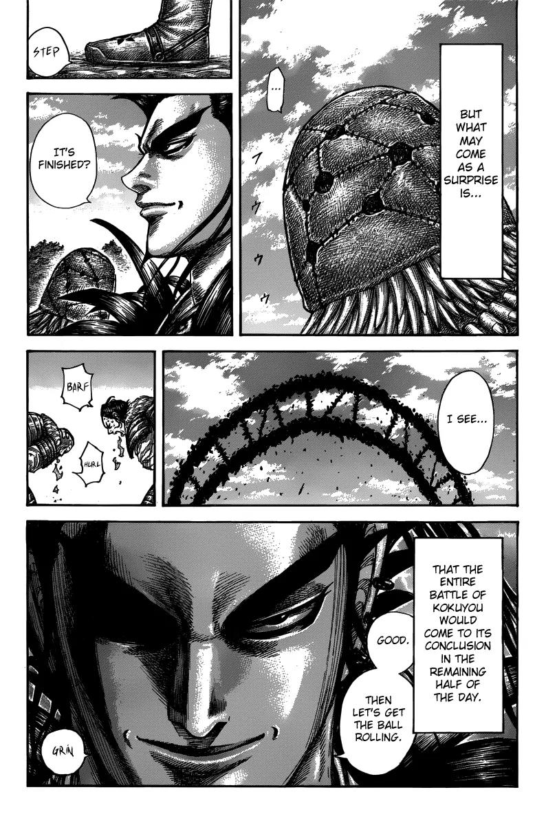 Kingdom Chapter 480 page 19 - Chapter 480: Bihei & The Hi Shin Unit