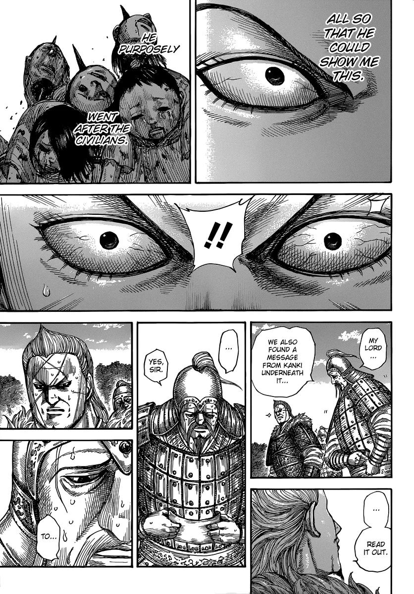 Kingdom Chapter 481 page 13 - Chapter 481: A Horrendous Gift