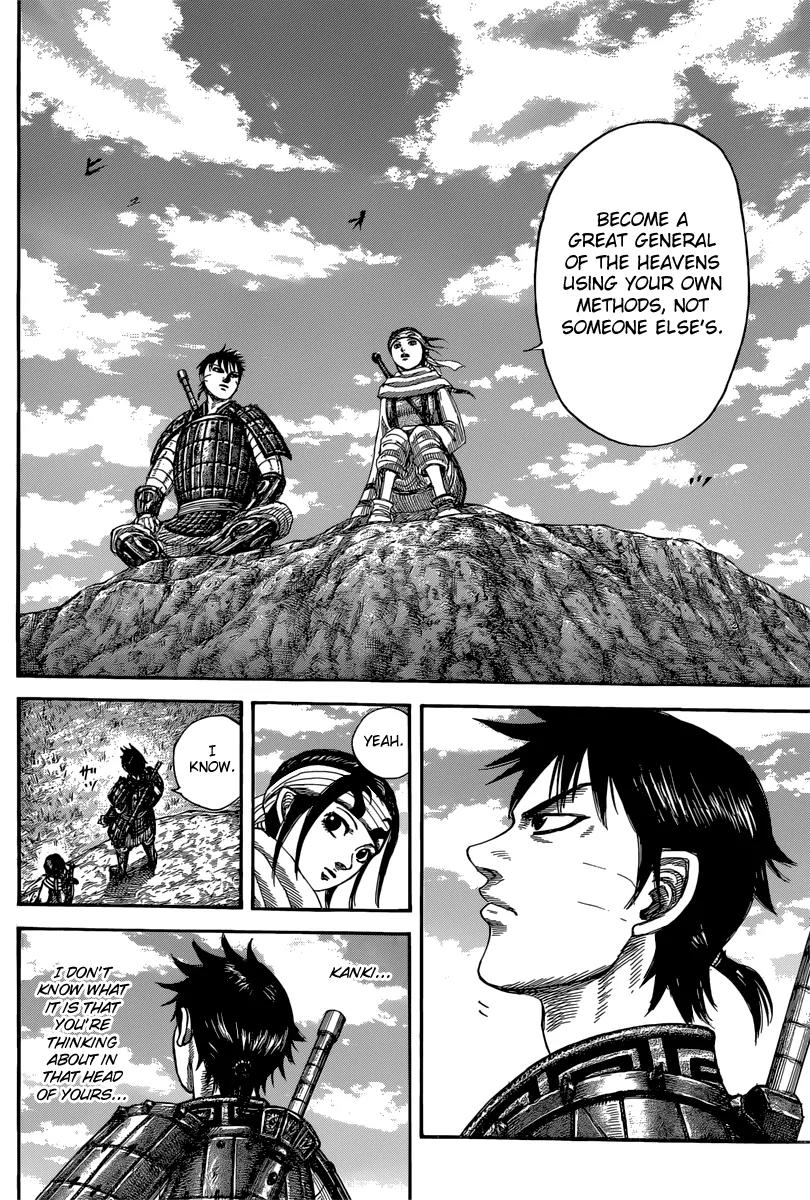 Kingdom manga, chapter 484, page 14 of 21