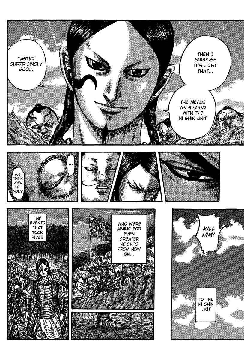 Kingdom manga, chapter 484, page 18 of 21