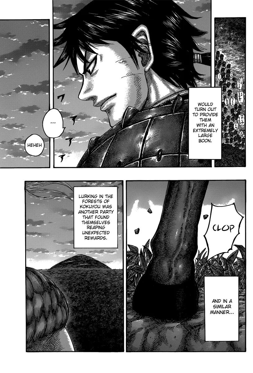 Kingdom manga, chapter 484, page 19 of 21