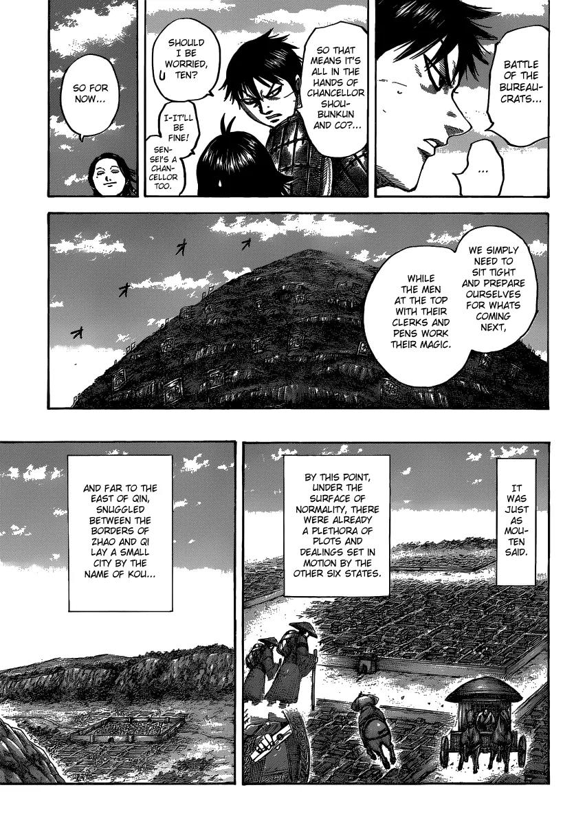 Kingdom Chapter 485 page 16 - Chapter 485: Mouten's News