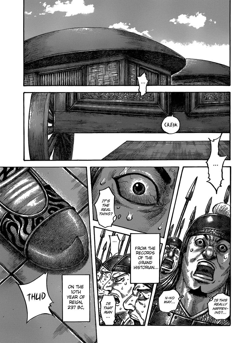 Kingdom manga, chapter 486, page 13 of 19