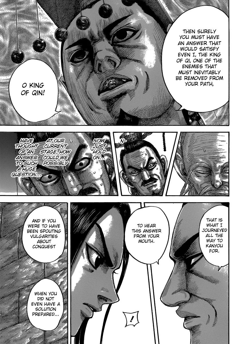 Kingdom manga, chapter 487, page 18 of 19