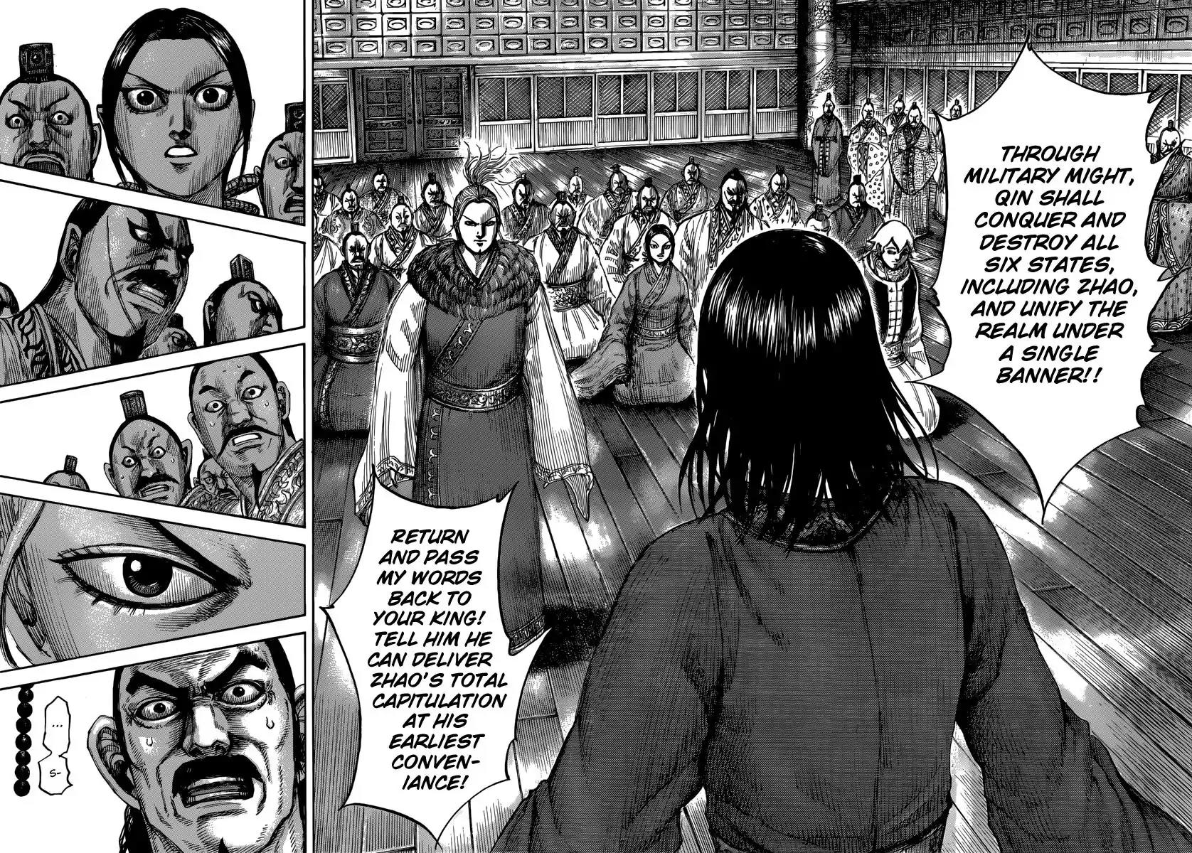 Kingdom manga, chapter 490, page 19 of 20