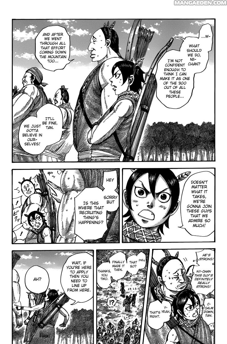 Kingdom manga, chapter 491, page 19 of 20