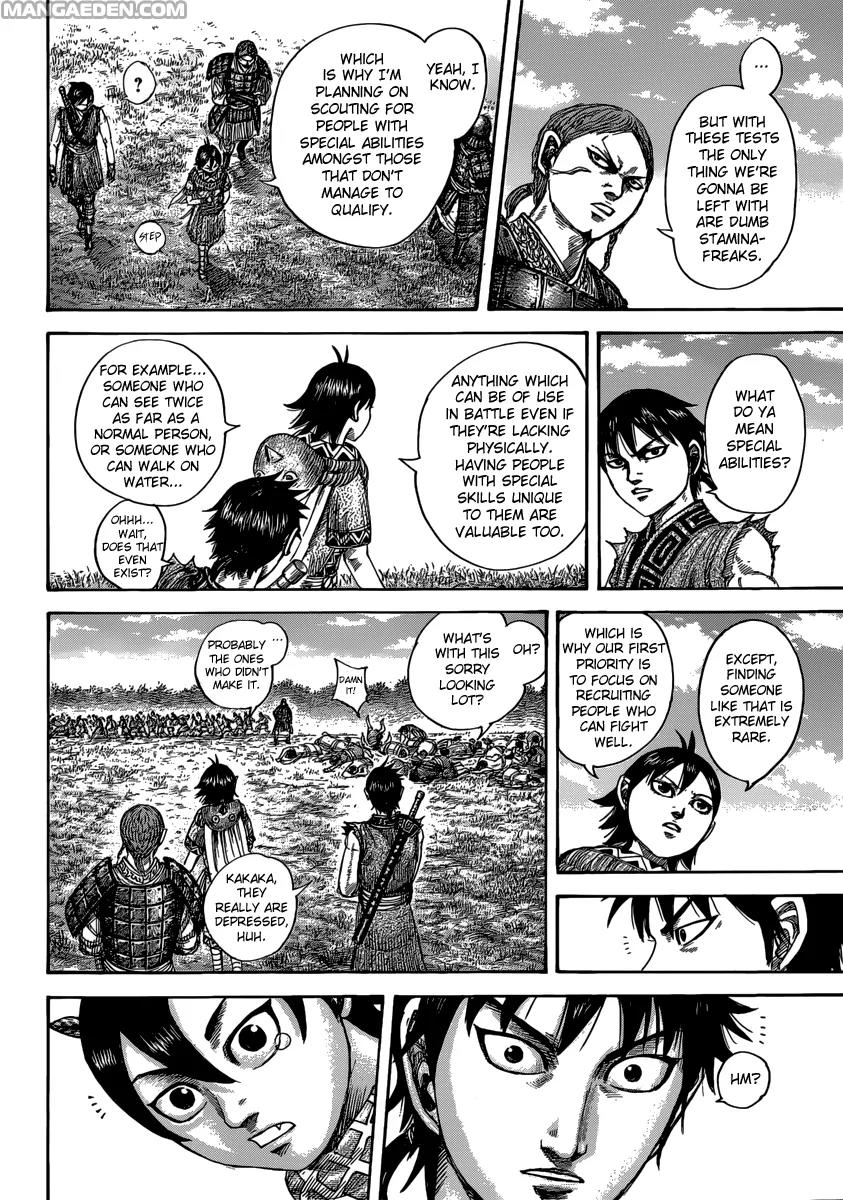 Kingdom manga, chapter 492, page 11 of 21