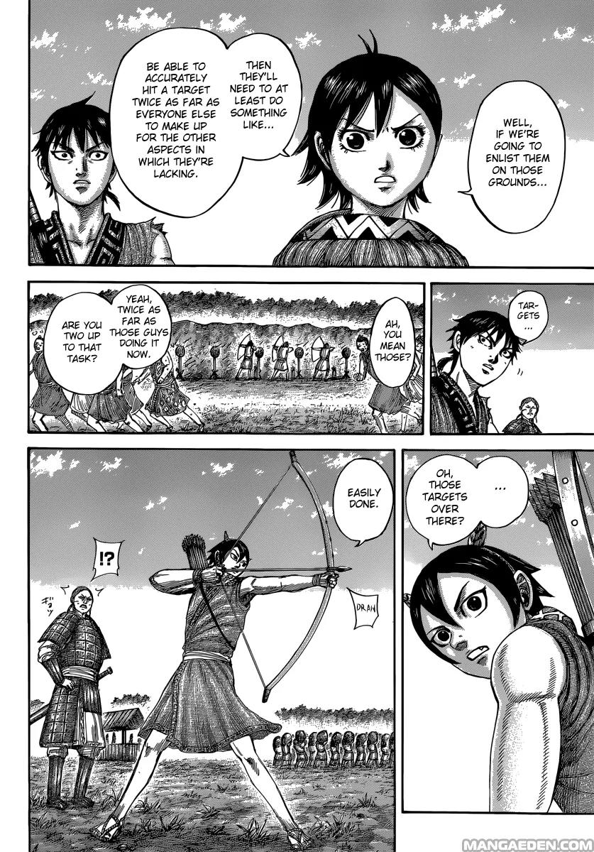 Kingdom manga, chapter 492, page 13 of 21