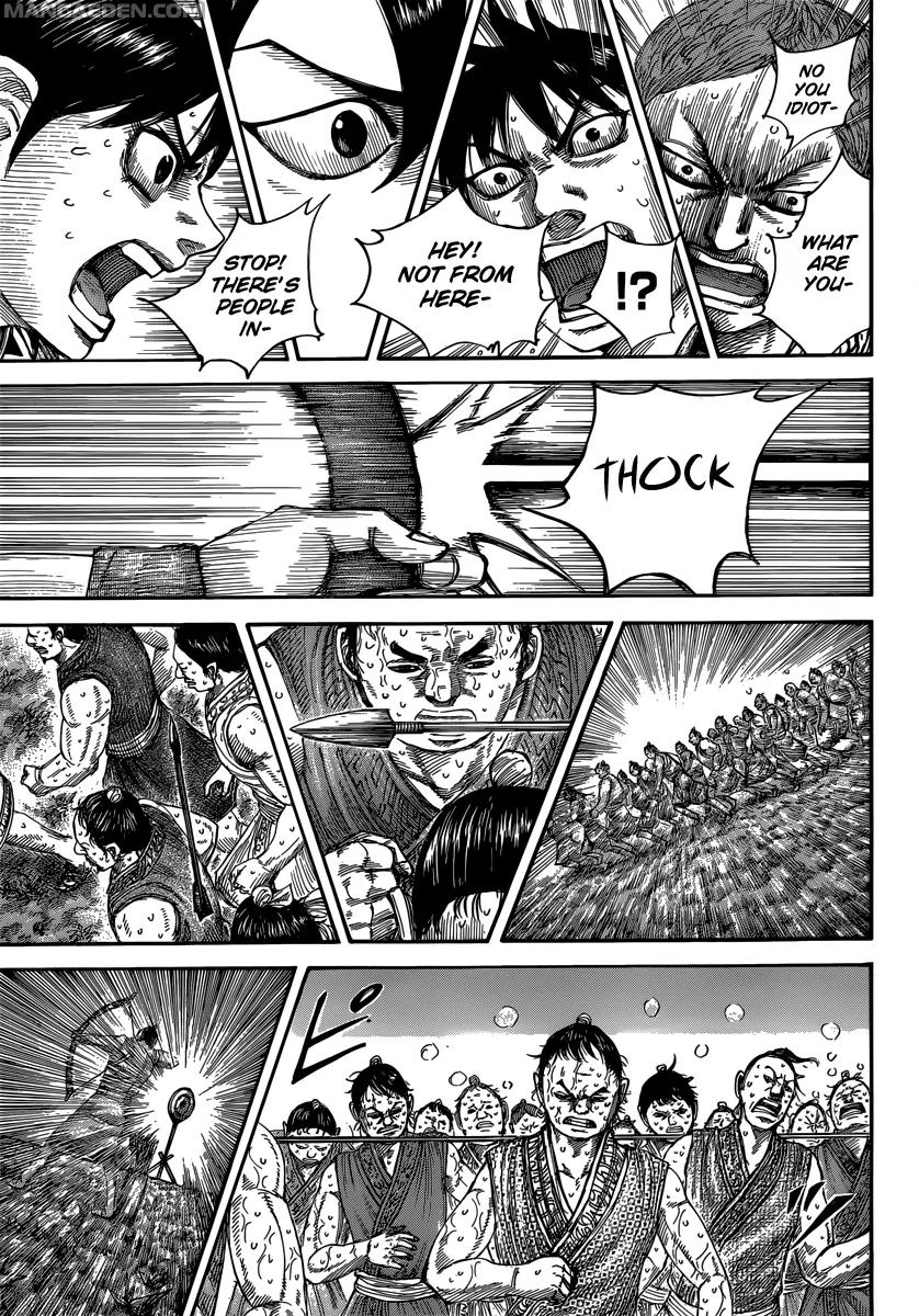Kingdom manga, chapter 492, page 14 of 21