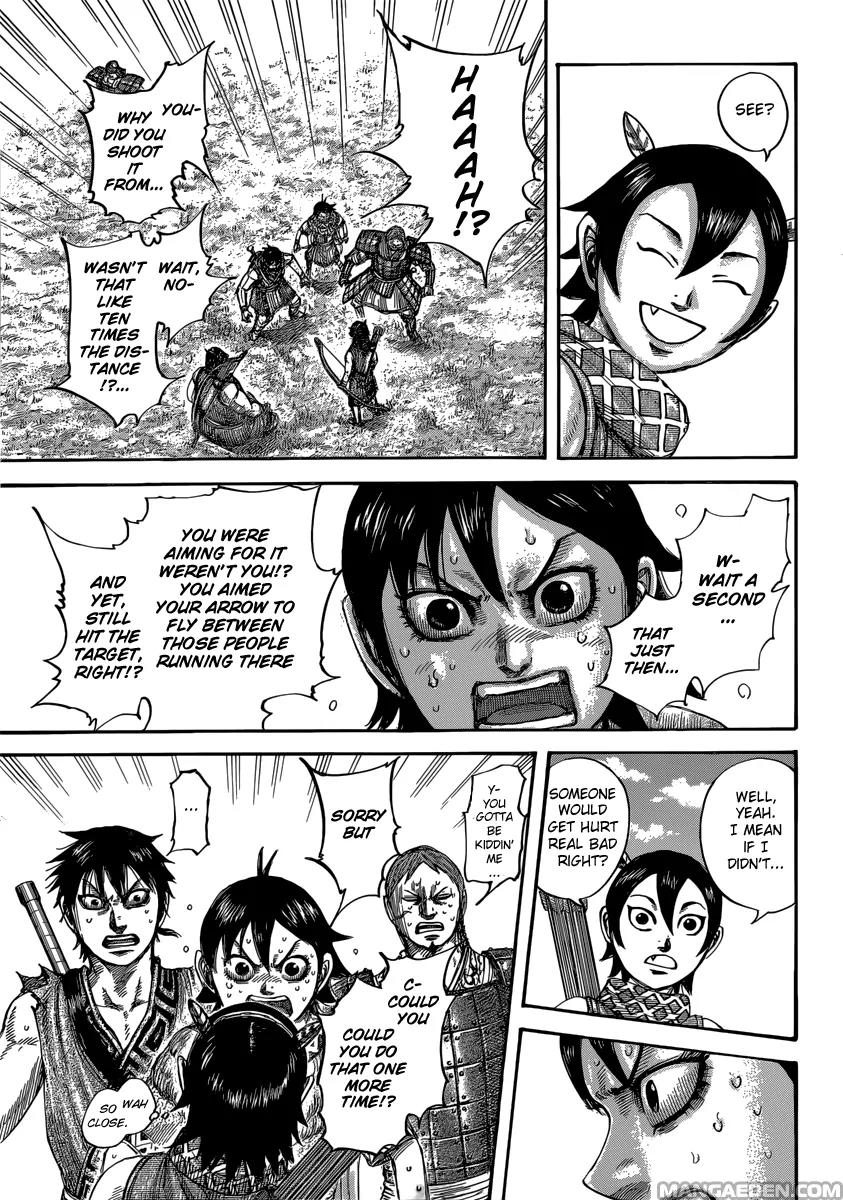 Kingdom manga, chapter 492, page 16 of 21