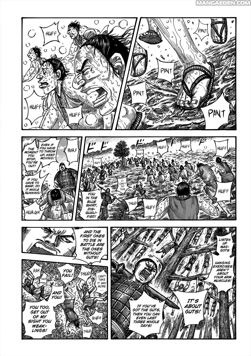 Kingdom manga, chapter 492, page 4 of 21