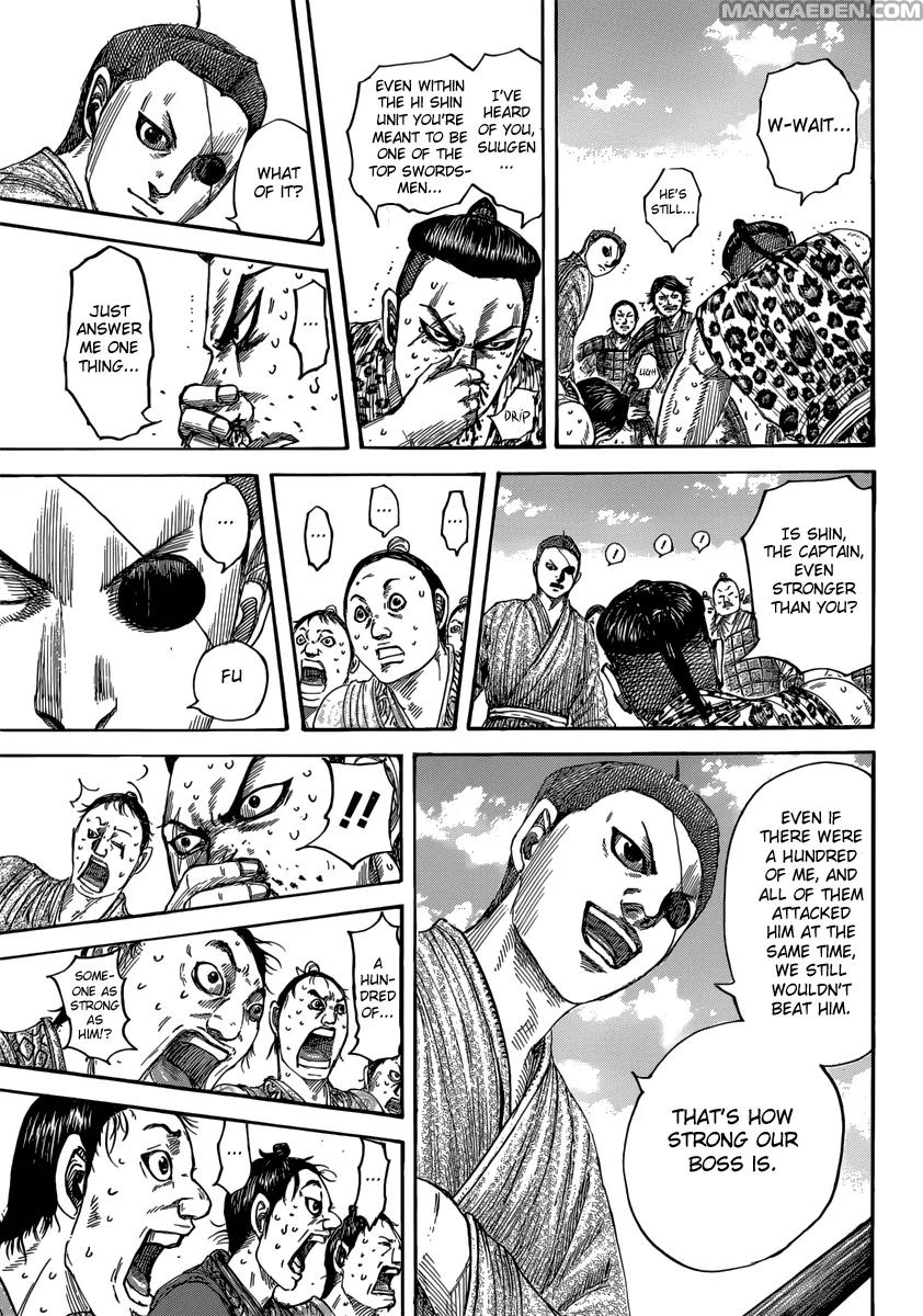 Kingdom manga, chapter 492, page 8 of 21