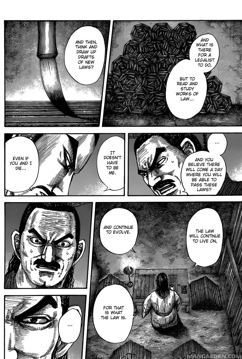 Kingdom manga, chapter 494, page 10 of 20