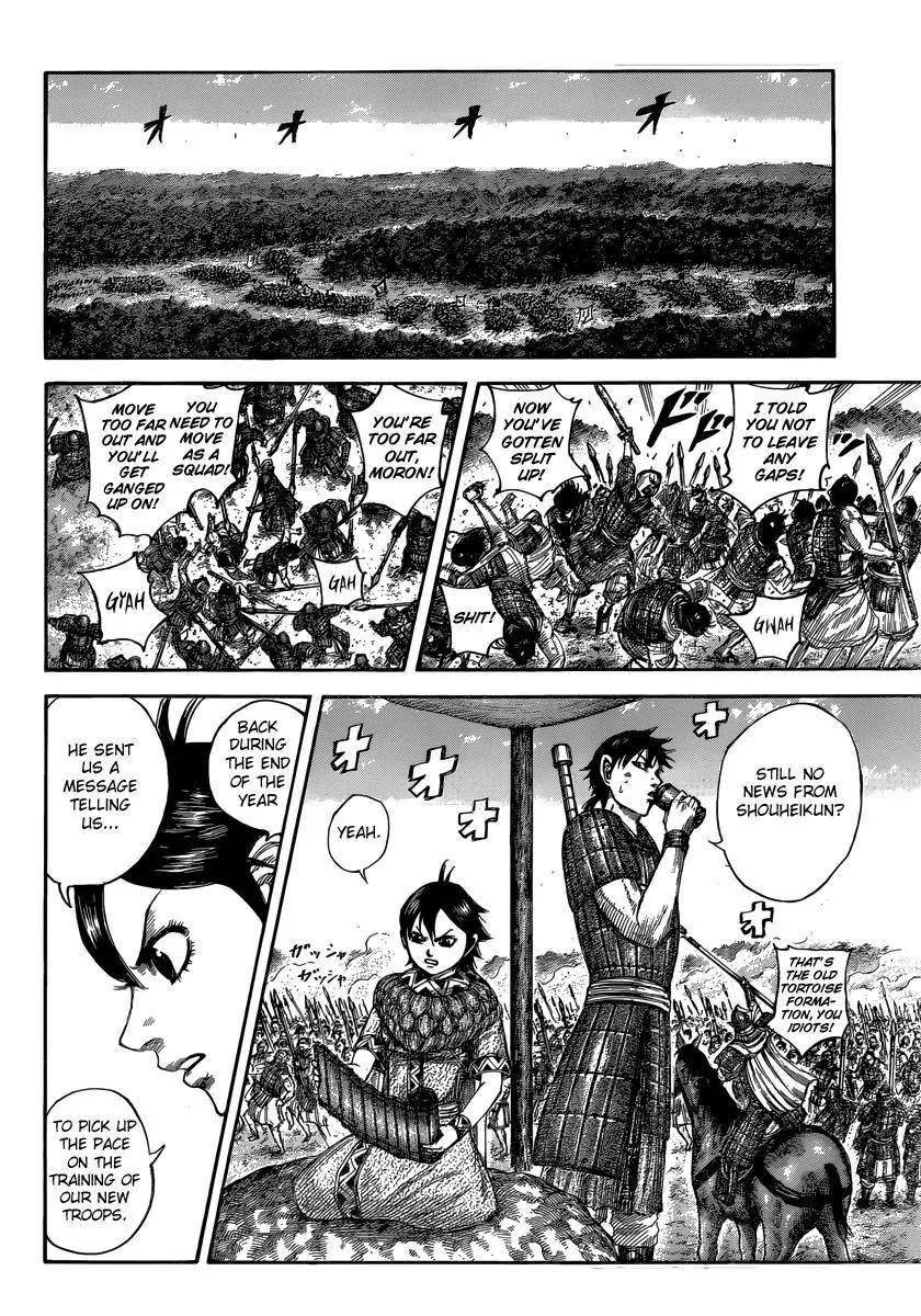 Kingdom manga, chapter 496, page 10 of 20