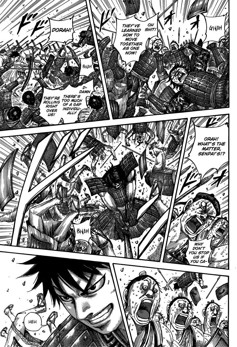Kingdom manga, chapter 496, page 17 of 20