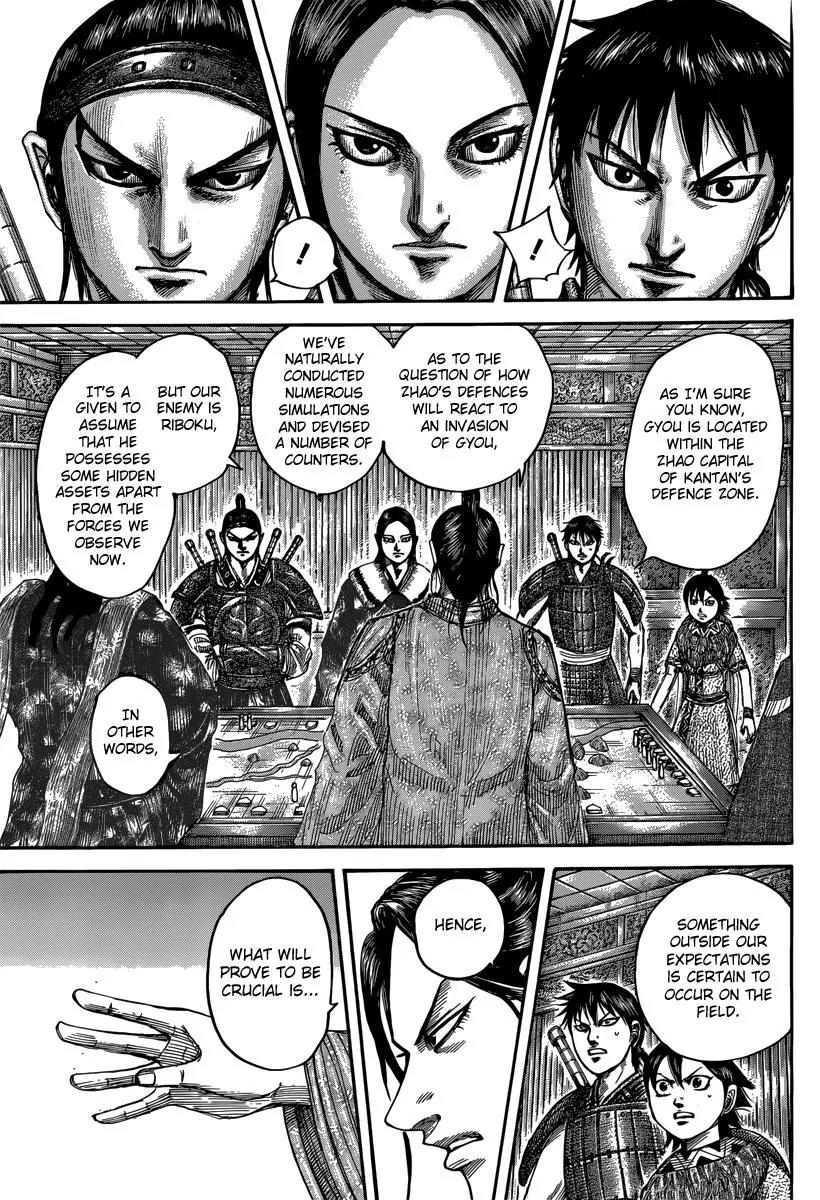 Kingdom Chapter 497 page 11 - Chapter 497: Intention Behind the Gathering