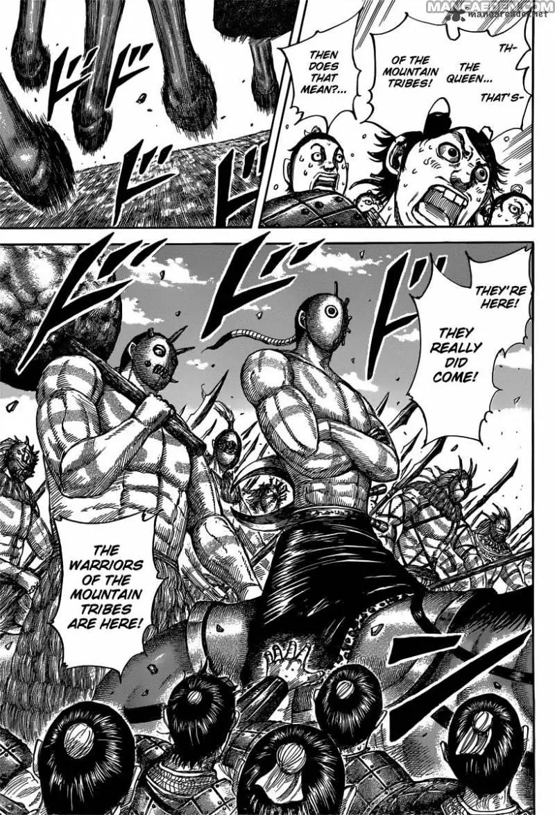 Kingdom manga, chapter 498, page 10 of 17