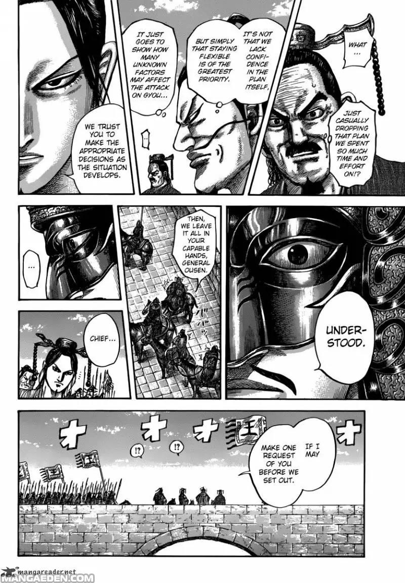 Kingdom manga, chapter 499, page 10 of 20