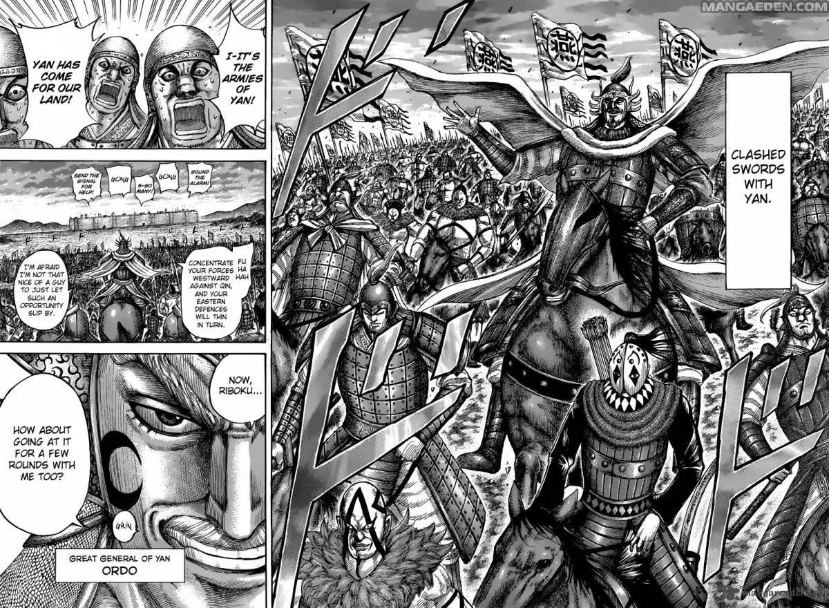 Kingdom manga, chapter 501, page 16 of 18