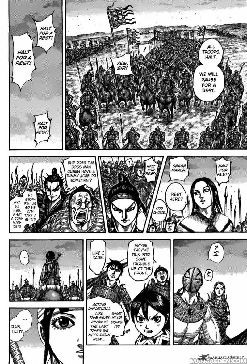 Kingdom manga, chapter 501, page 4 of 18