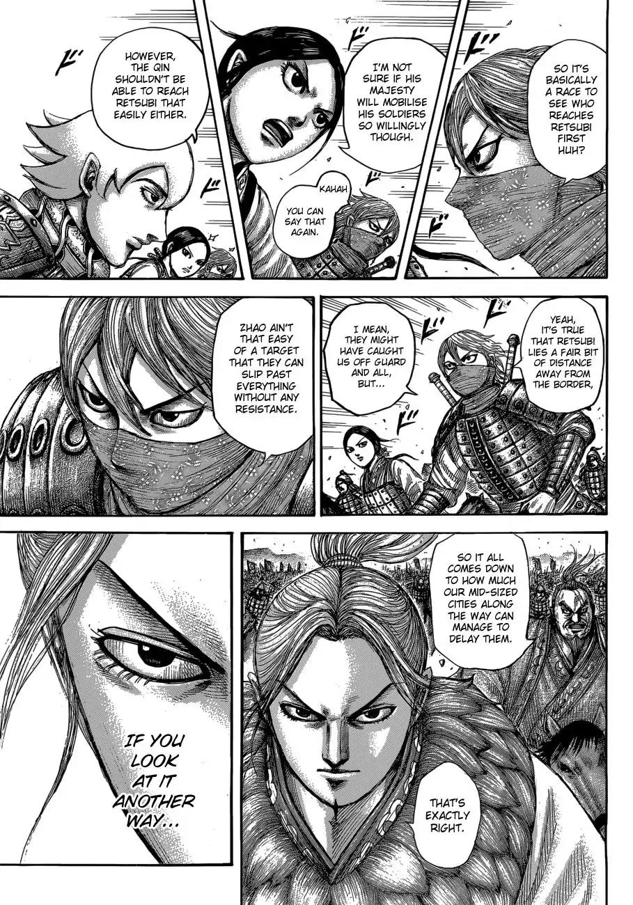 Kingdom Chapter 503 page 14 - Chapter 503: Birds of Urgent Tidings