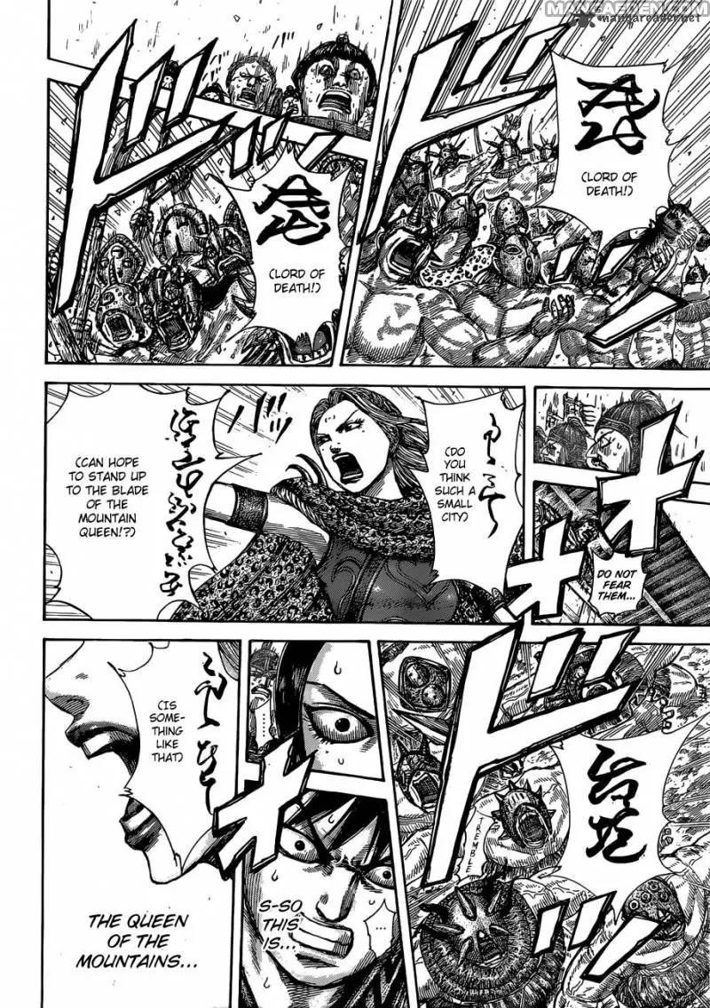 Kingdom manga, chapter 505, page 17 of 19
