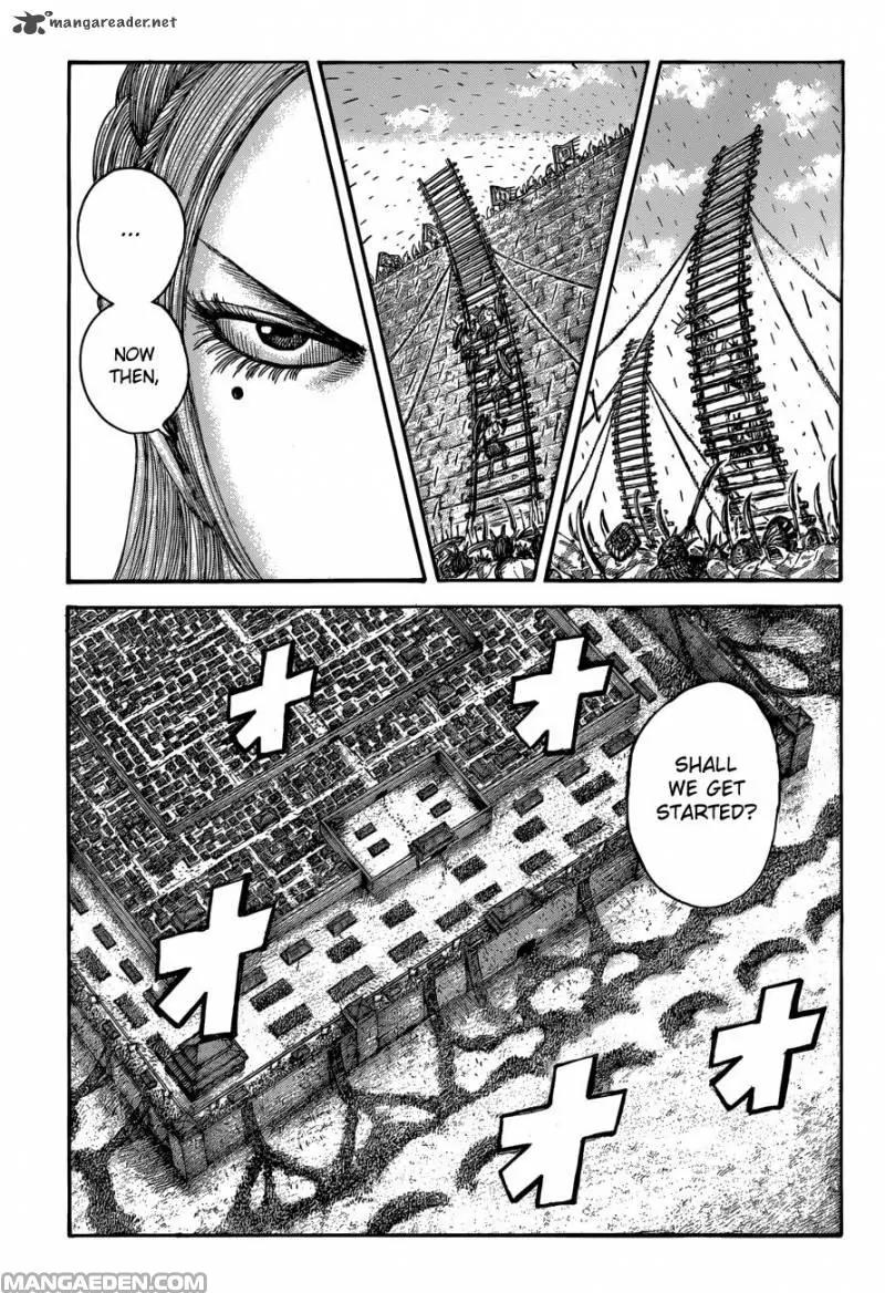 Kingdom Chapter 506 page 9 - Chapter 506: Mountain People`s Siege