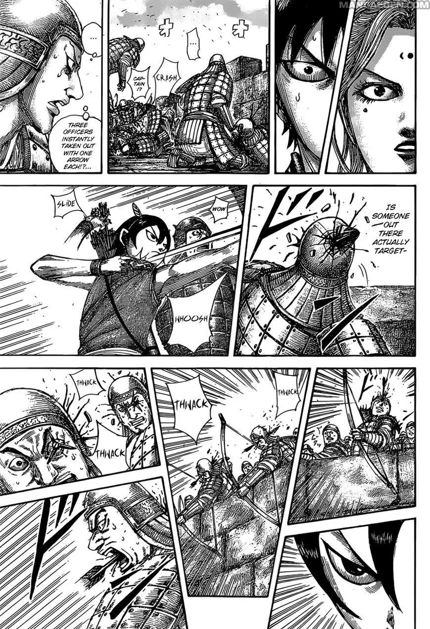 Kingdom manga, chapter 507, page 14 of 19