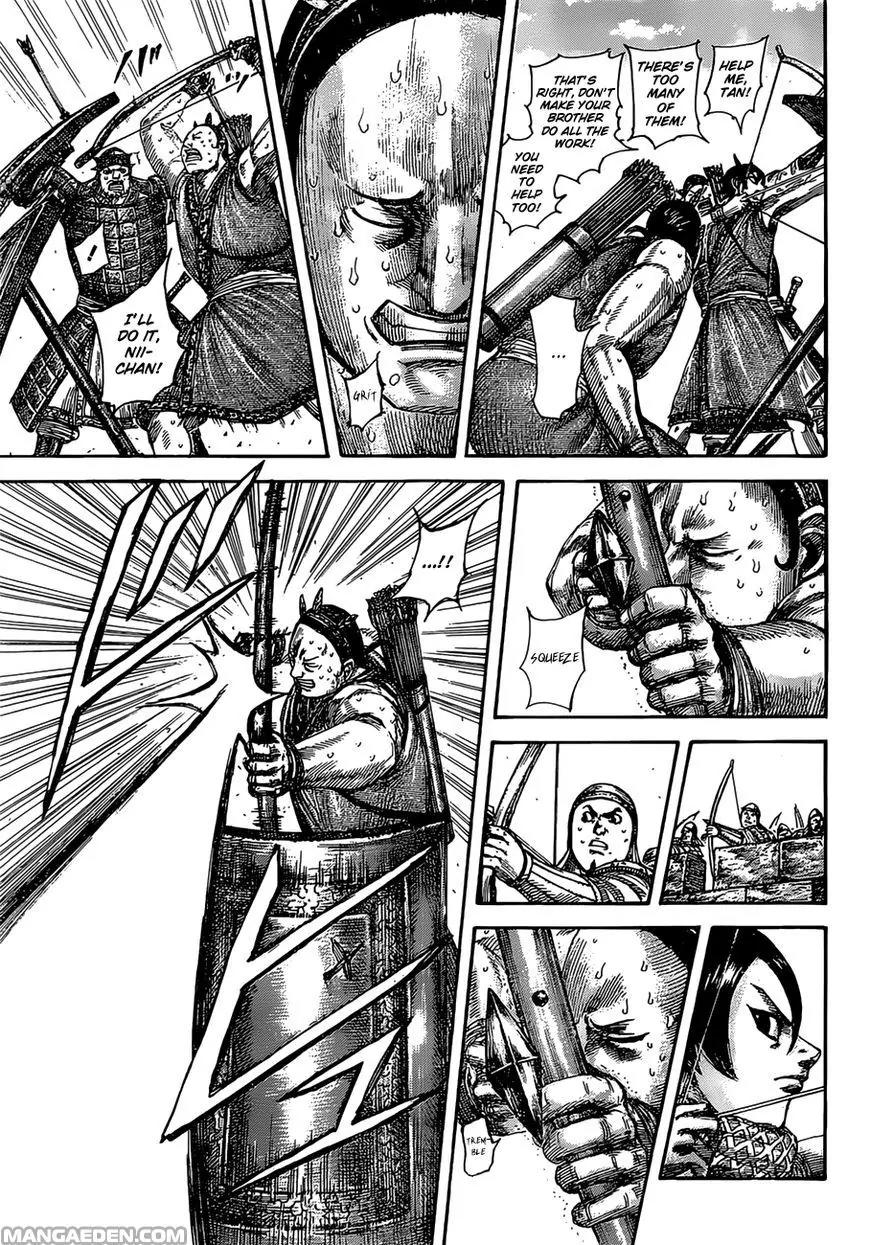 Kingdom manga, chapter 507, page 16 of 19
