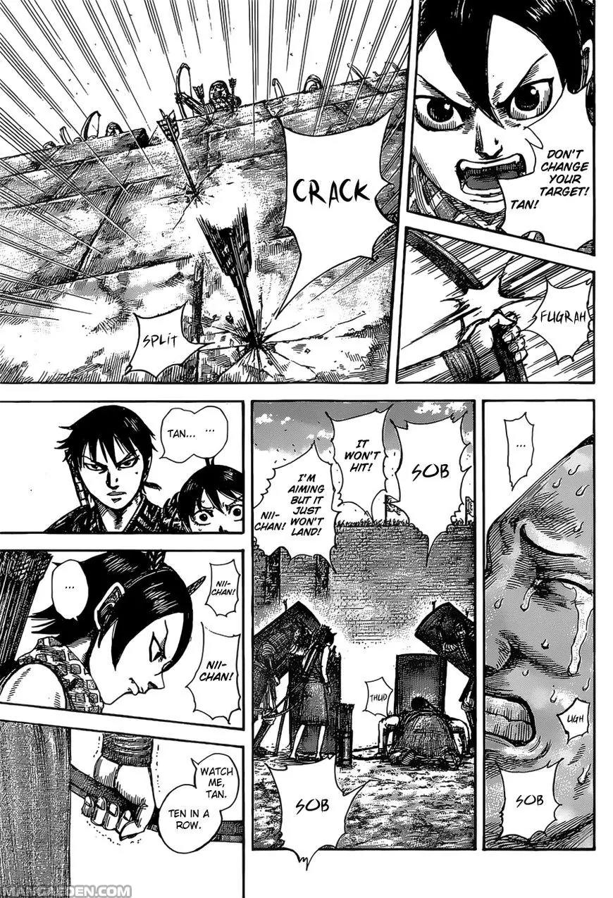 Kingdom manga, chapter 507, page 18 of 19
