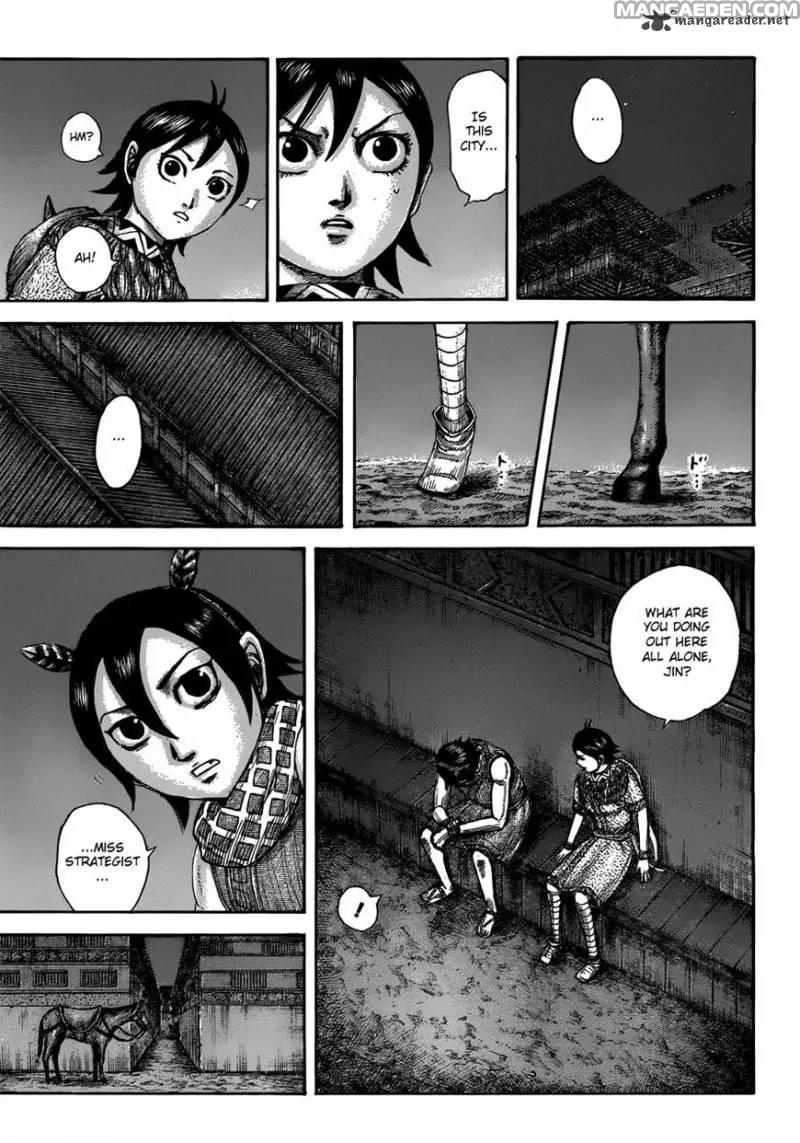 Kingdom Chapter 510 page 11 - Chapter 510: The Greenhorns' Night