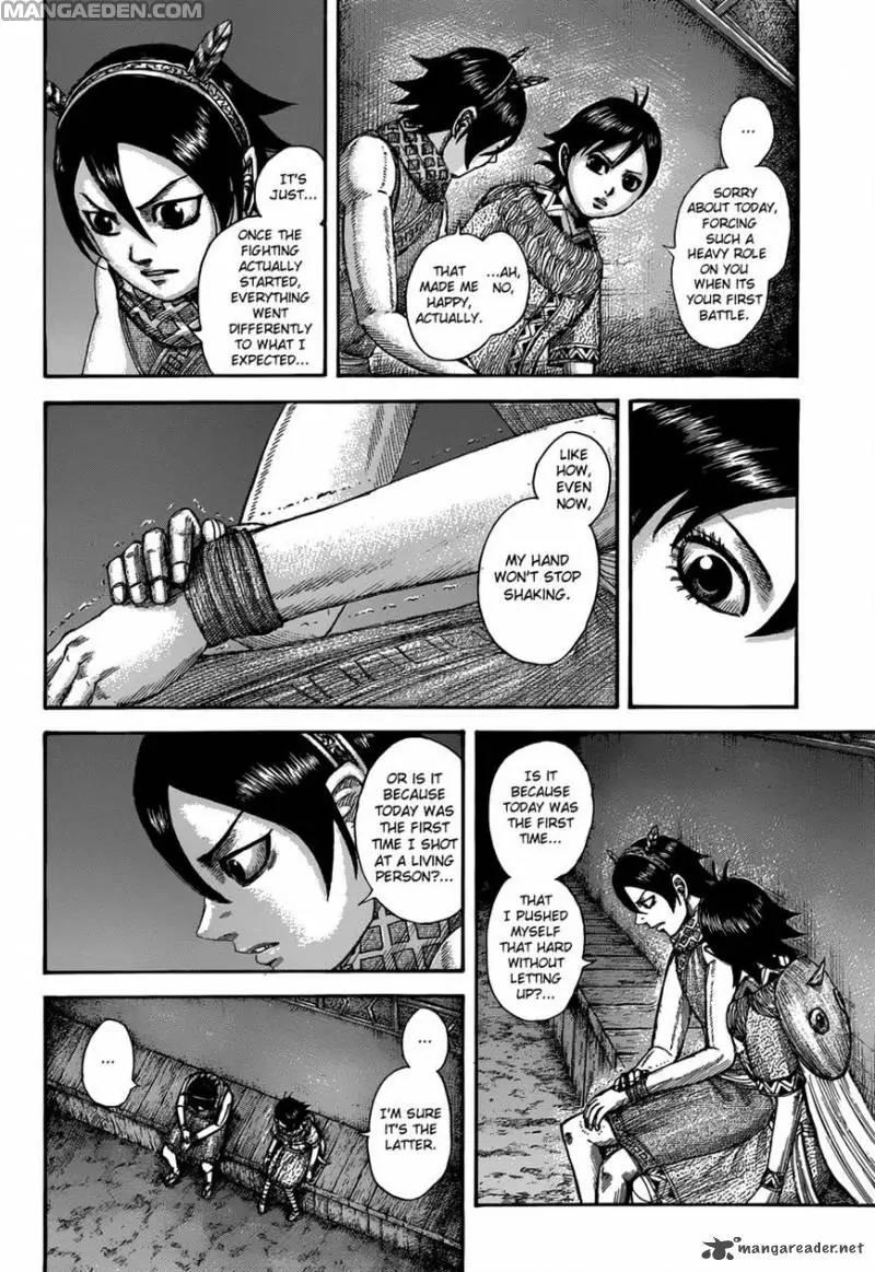 Kingdom Chapter 510 page 12 - Chapter 510: The Greenhorns' Night