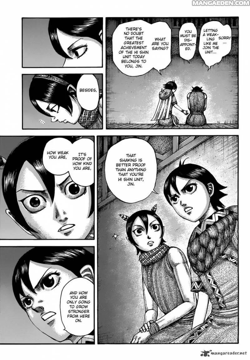 Kingdom Chapter 510 page 13 - Chapter 510: The Greenhorns' Night