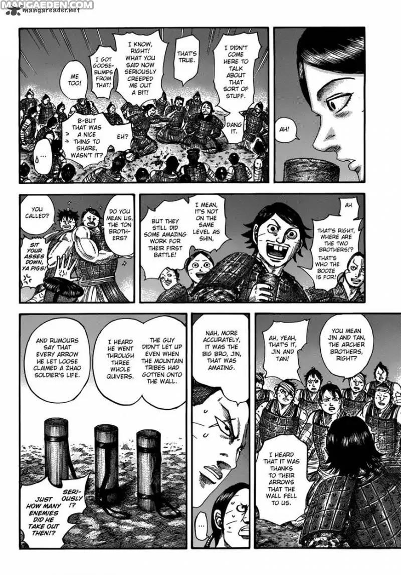 Kingdom Chapter 510 page 8 - Chapter 510: The Greenhorns' Night