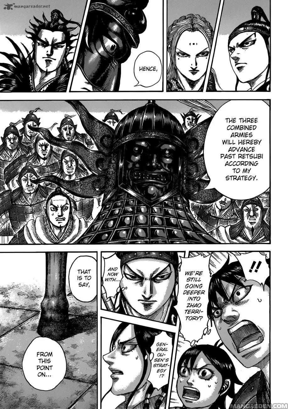 Kingdom manga, chapter 512, page 12 of 18