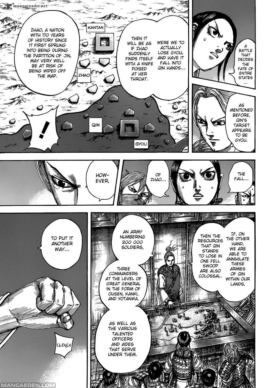 Kingdom manga, chapter 512, page 16 of 18