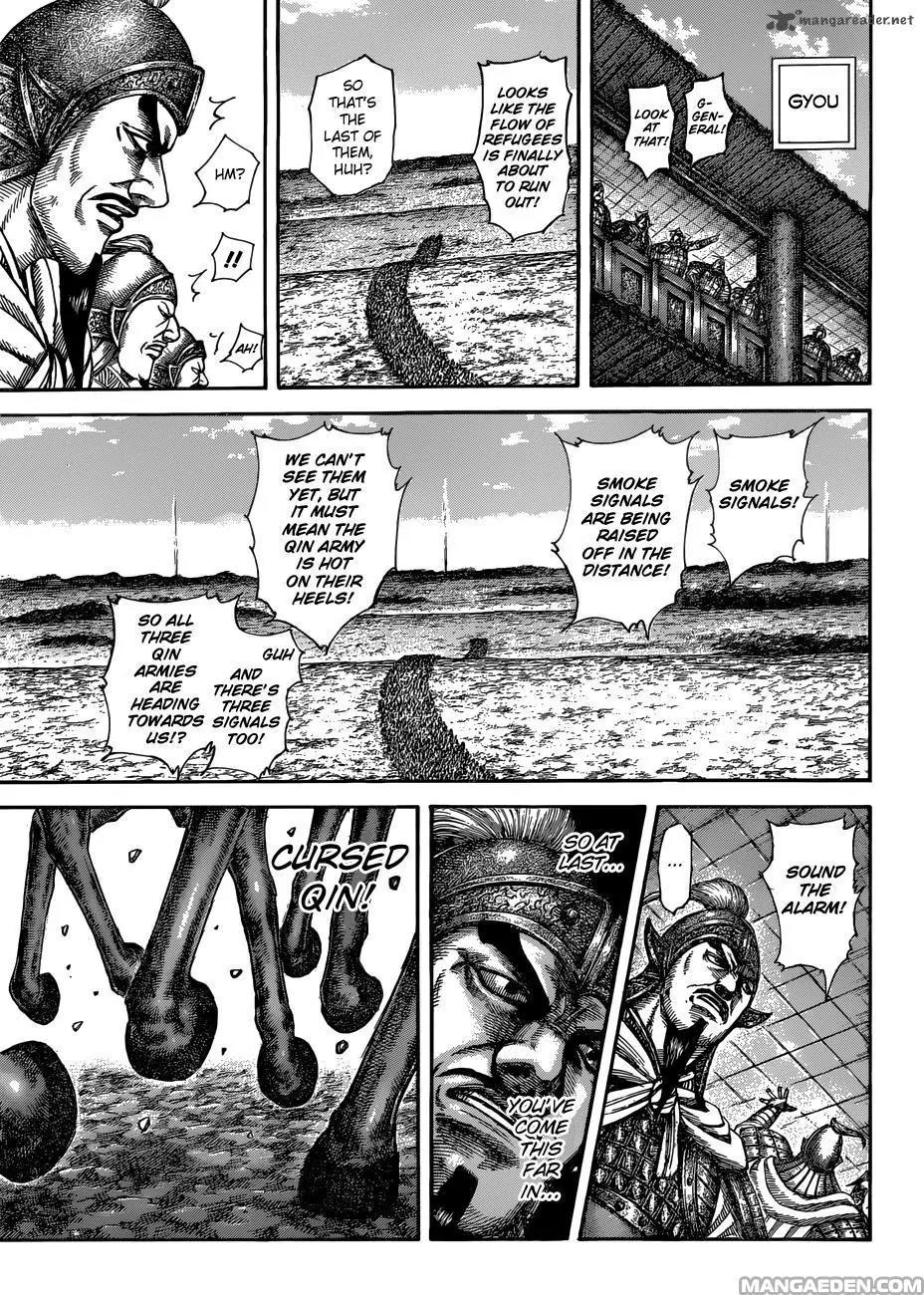 Kingdom Chapter 516 page 12 - Chapter 516: Weapon of Conquest