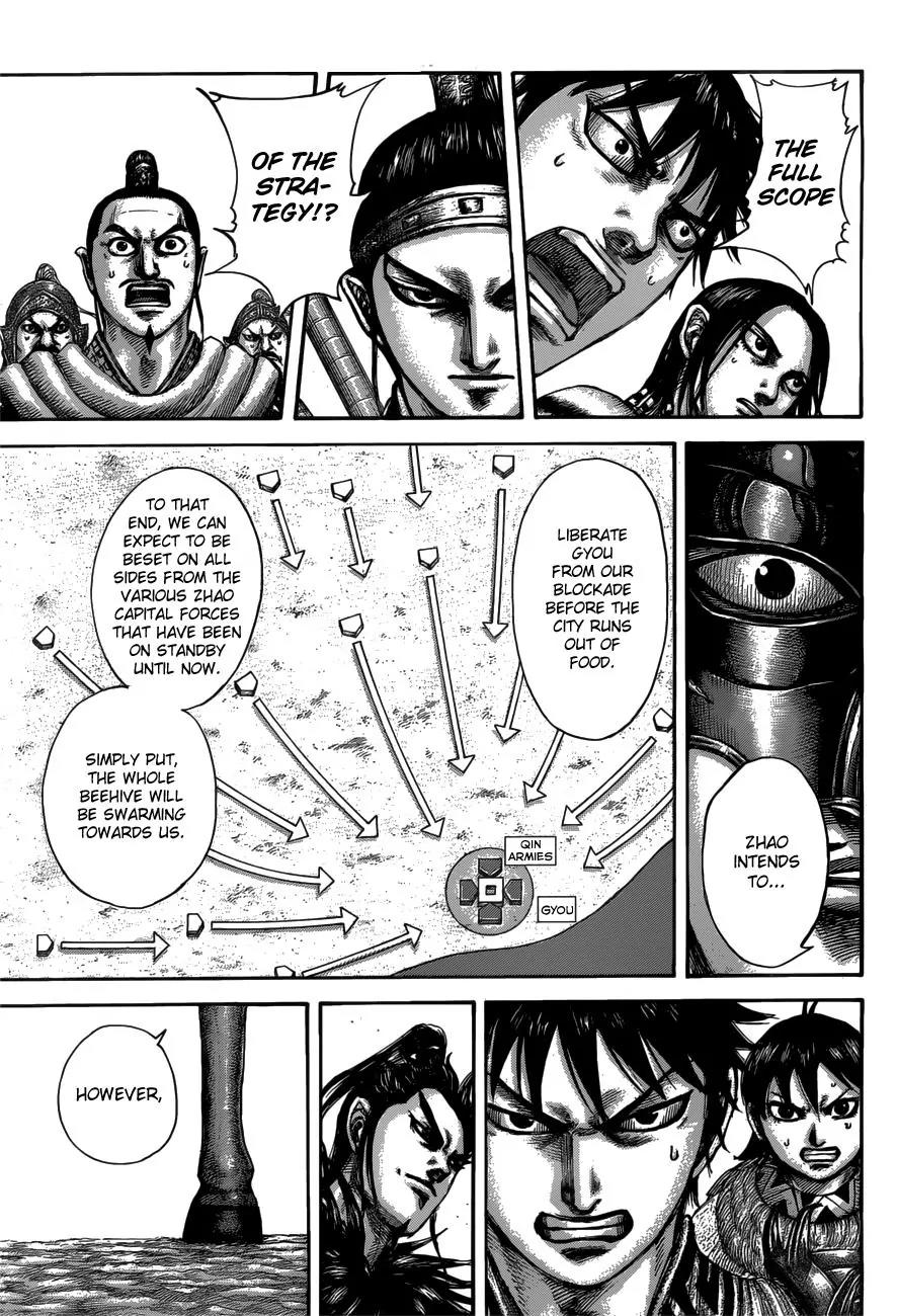 Kingdom Chapter 517 page 10 - Chapter 517: Chipping One Another Down