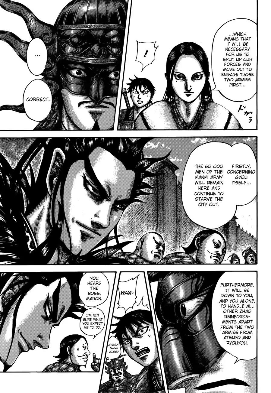 Kingdom Chapter 517 page 12 - Chapter 517: Chipping One Another Down