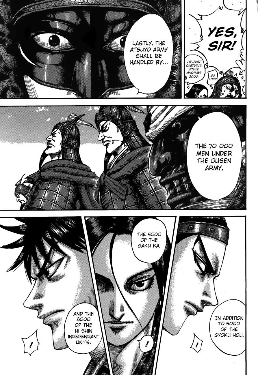 Kingdom Chapter 517 page 14 - Chapter 517: Chipping One Another Down