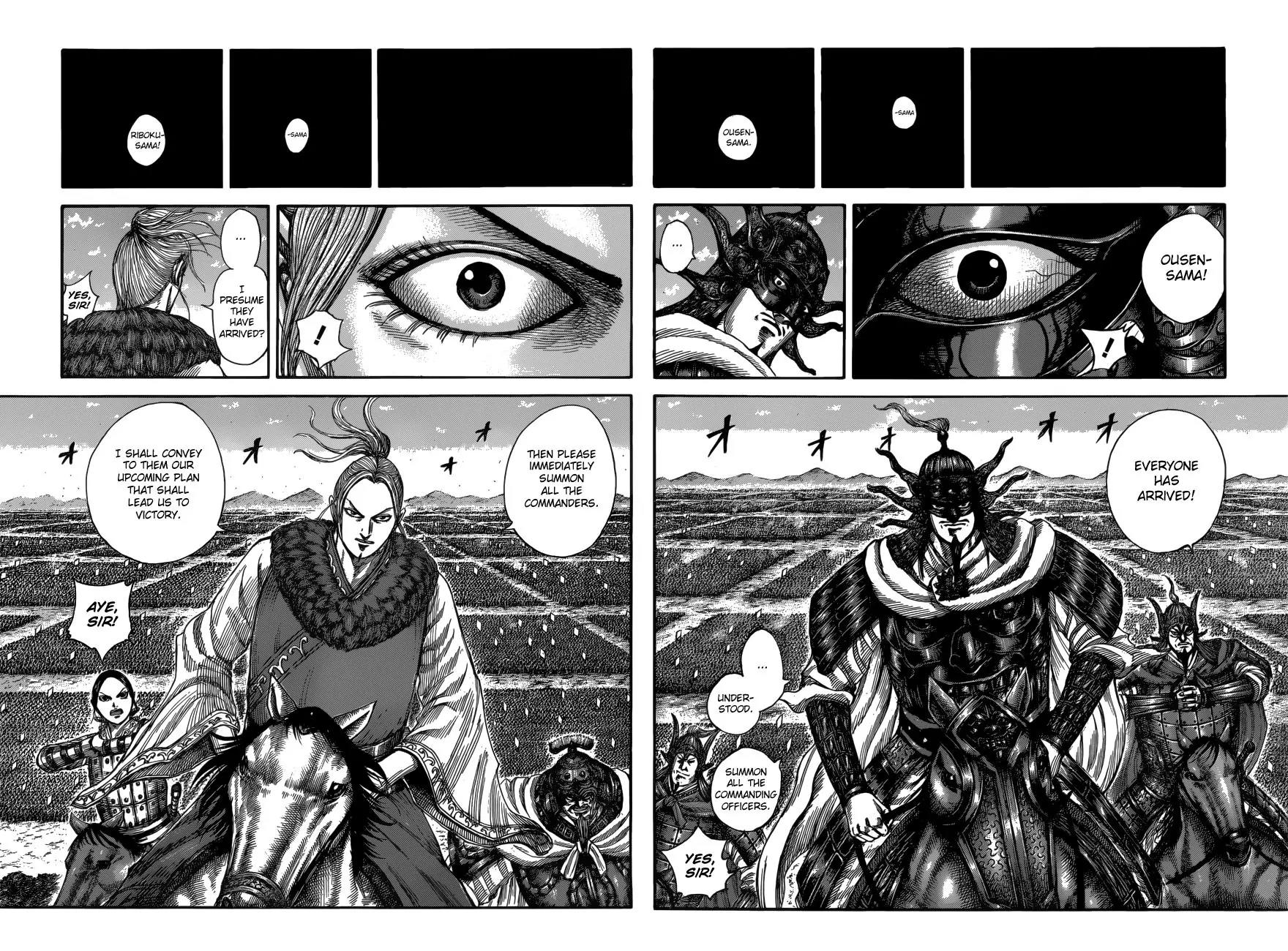 Kingdom Chapter 519 page 12 - Chapter 519: The Supreme Commanders' Methods